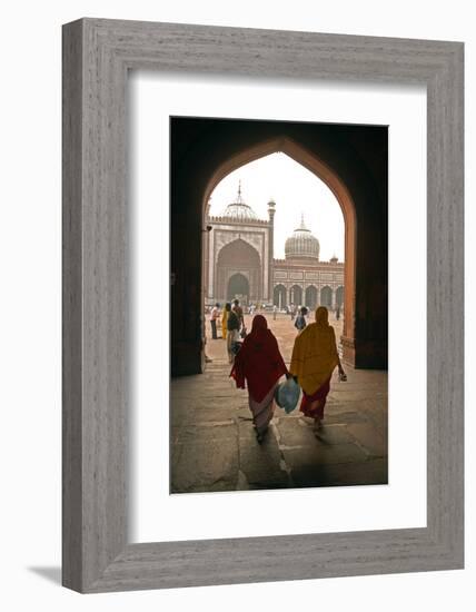 Jama Masjid Mosque, Delhi, India-David Noyes-Framed Photographic Print