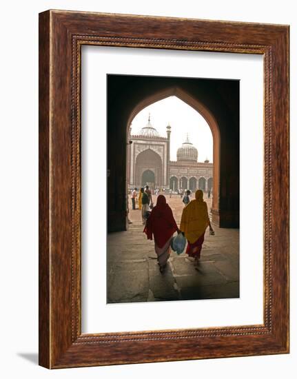 Jama Masjid Mosque, Delhi, India-David Noyes-Framed Photographic Print