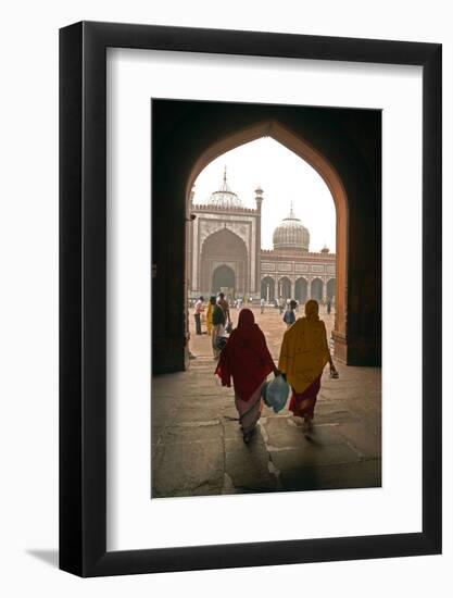 Jama Masjid Mosque, Delhi, India-David Noyes-Framed Photographic Print