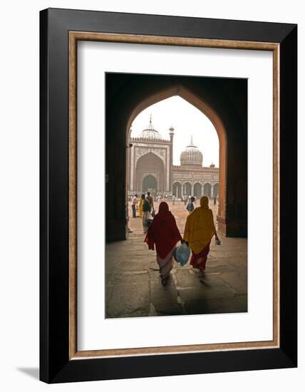 Jama Masjid Mosque, Delhi, India-David Noyes-Framed Photographic Print