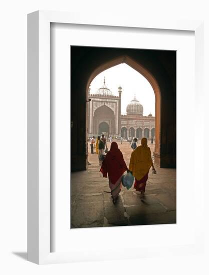 Jama Masjid Mosque, Delhi, India-David Noyes-Framed Photographic Print