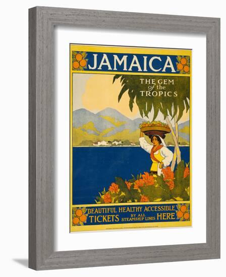 Jamaica, c. 1910-null-Framed Art Print