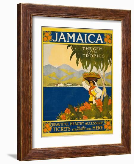 Jamaica, c. 1910-null-Framed Art Print