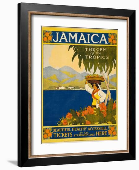 Jamaica, c. 1910-null-Framed Art Print