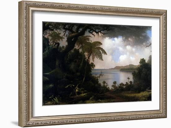 Jamaica, View from Fern-Tree Walk, 1887-Martin Johnson Heade-Framed Giclee Print