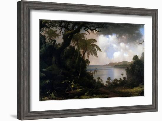 Jamaica, View from Fern-Tree Walk, 1887-Martin Johnson Heade-Framed Giclee Print