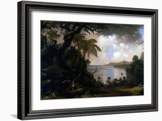 Jamaica, View from Fern-Tree Walk, 1887-Martin Johnson Heade-Framed Giclee Print