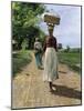 Jamaica Woman on Her Way to Market, 1890s-null-Mounted Giclee Print
