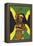 Jamaican Anime Girl-Harry Briggs-Framed Premier Image Canvas