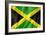 Jamaican Flag-daboost-Framed Art Print