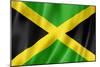 Jamaican Flag-daboost-Mounted Art Print