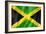 Jamaican Flag-daboost-Framed Art Print