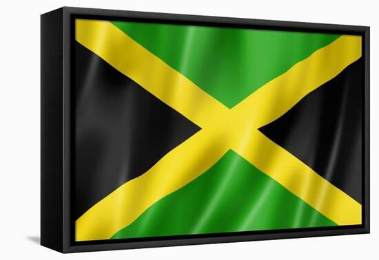 Jamaican Flag-daboost-Framed Stretched Canvas