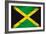 Jamaican Grunge Flag An Old Jamaican Flag Whith A Texture-TINTIN75-Framed Art Print