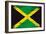 Jamaican Grunge Flag An Old Jamaican Flag Whith A Texture-TINTIN75-Framed Art Print