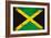 Jamaican Grunge Flag An Old Jamaican Flag Whith A Texture-TINTIN75-Framed Art Print