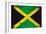 Jamaican Grunge Flag An Old Jamaican Flag Whith A Texture-TINTIN75-Framed Art Print