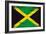 Jamaican Grunge Flag An Old Jamaican Flag Whith A Texture-TINTIN75-Framed Art Print