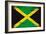 Jamaican Grunge Flag An Old Jamaican Flag Whith A Texture-TINTIN75-Framed Art Print