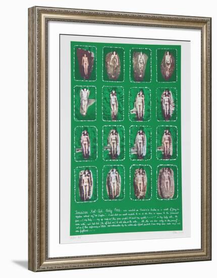 Jamaican Kool Aid Body Piece (Green)-Colette-Framed Collectable Print