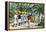 Jamaican Women Carrying Bananas to a Seaport, 1800s-null-Framed Premier Image Canvas