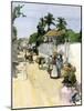 Jamaicans Bringing their Produce to Market, c.1890-null-Mounted Giclee Print