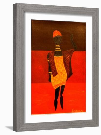 Jambo, 2007-Sabira Manek-Framed Giclee Print