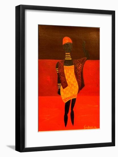 Jambo, 2007-Sabira Manek-Framed Giclee Print