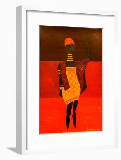 Jambo, 2007-Sabira Manek-Framed Giclee Print