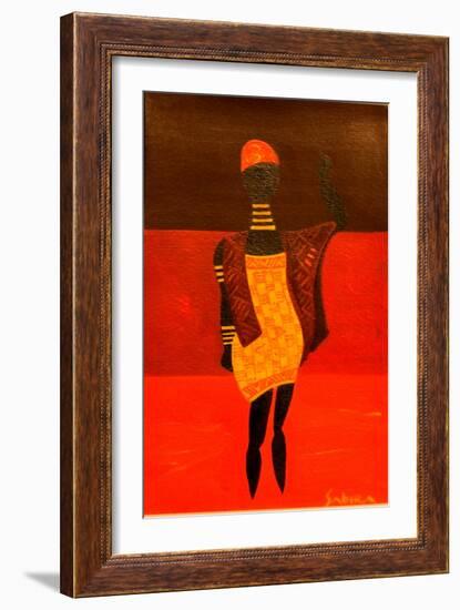 Jambo, 2007-Sabira Manek-Framed Giclee Print