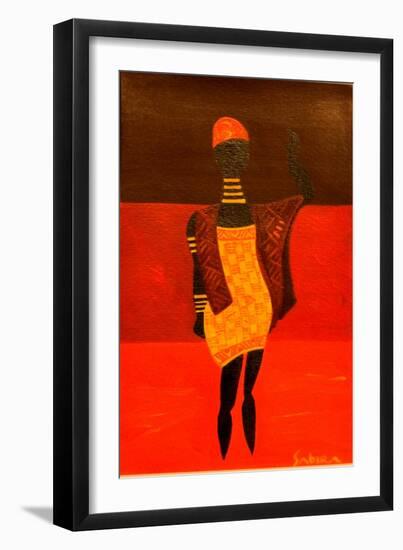 Jambo, 2007-Sabira Manek-Framed Giclee Print