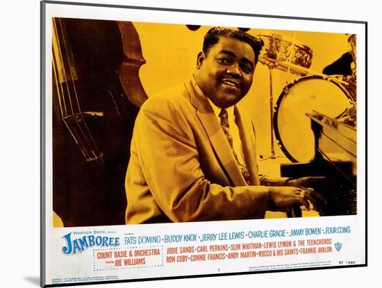 Jamboree, (AKA Disc Jockey Jamboree), Fats Domino, 1957-null-Mounted Art Print