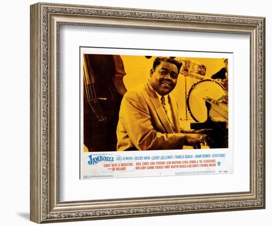 Jamboree, (AKA Disc Jockey Jamboree), Fats Domino, 1957-null-Framed Art Print