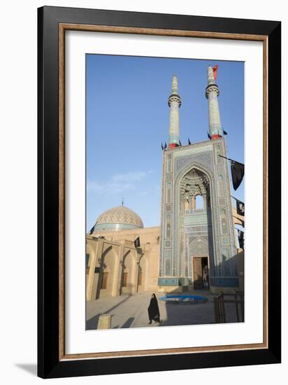 Jameh Mosque, Old City, Yazd, Iran, Western Asia-Eitan Simanor-Framed Photographic Print