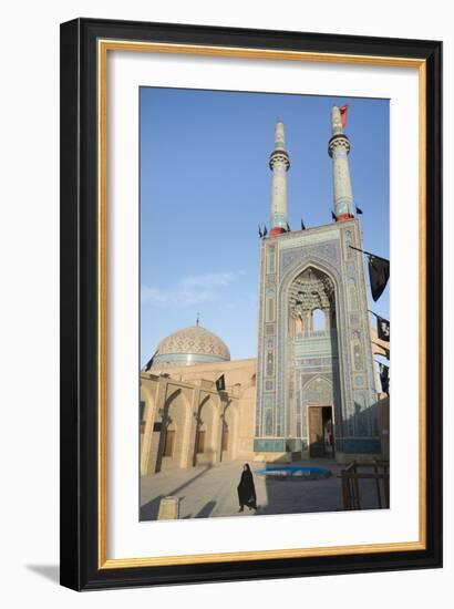 Jameh Mosque, Old City, Yazd, Iran, Western Asia-Eitan Simanor-Framed Photographic Print