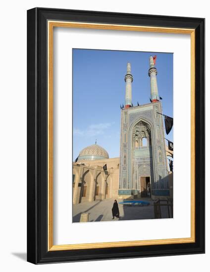 Jameh Mosque, Old City, Yazd, Iran, Western Asia-Eitan Simanor-Framed Photographic Print