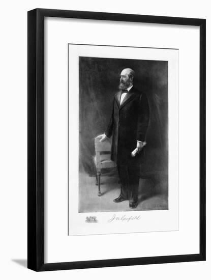 James A Garfield, 20th President of the United States of America, (1901)-Unknown-Framed Giclee Print