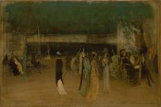 Caprice in Purple and Gold, the Golden Screen, 1864-James Abbott McNeill Whistler-Giclee Print