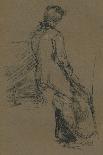 'Sketch Of A Woman' c1885, (1896)-James Abbott McNeill Whistler-Giclee Print