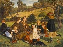 Summertime, Gloucestershire, Exh.1860-James Archer-Giclee Print