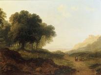 Landscape with Figures on a Path-James Arthur O'Connor-Premium Giclee Print