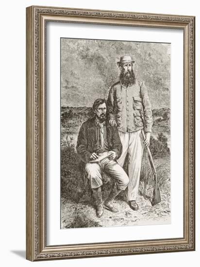 James Augustus Grant and John Hanning Speke-null-Framed Giclee Print