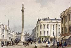 St Dunstan in the West, London, 1829-James B Allen-Giclee Print