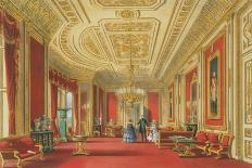 The Queen's Private Sitting Room, Windsor Castle, 1838-James Baker Pyne-Giclee Print