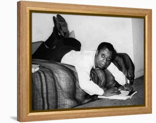 James Baldwin, 1963-null-Framed Stretched Canvas