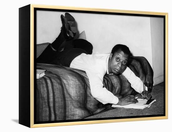 James Baldwin, 1963-null-Framed Stretched Canvas