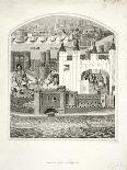 Transverse Section of St John's Chapel in the White Tower, Tower of London, 1815-James Basire II-Giclee Print
