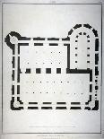 Plan of the Cells under the Chapel of the White Tower, Tower of London, 1815-James Basire II-Framed Premier Image Canvas
