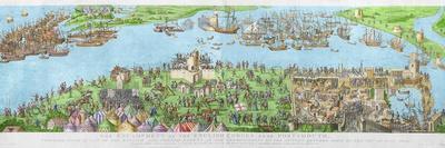 The Encampment of the English Forces Near Portsmouth During the Battle of the Solent, 1778-James Basire-Giclee Print