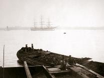 Men on the Shore, Scheveningen, Netherlands, 1898-James Batkin-Framed Photographic Print